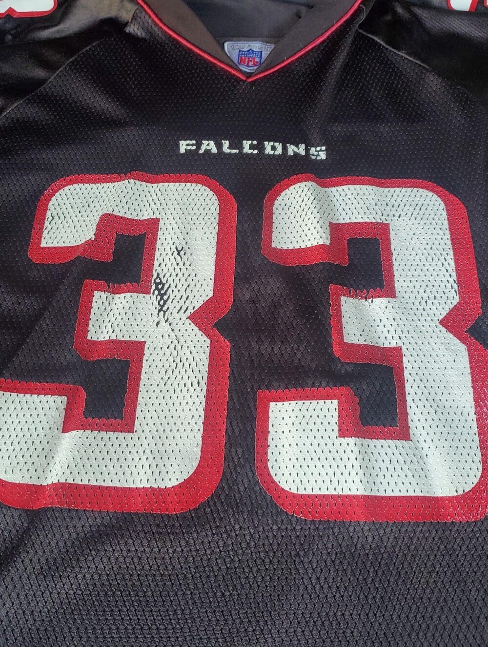 Atlanta Falcons Black Mike Turner #33  Football Jersey - Picture 2 of 4